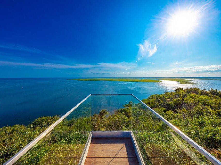 Tarasy widokowe Grodzisko Lubin blisko Sea View Smart & Garden VIP Apartment w Międzyzdrojach